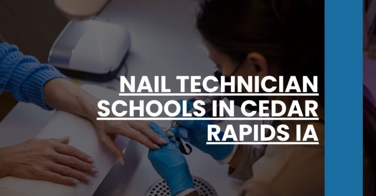 Nail Technician Schools in Cedar Rapids IA Feature Image