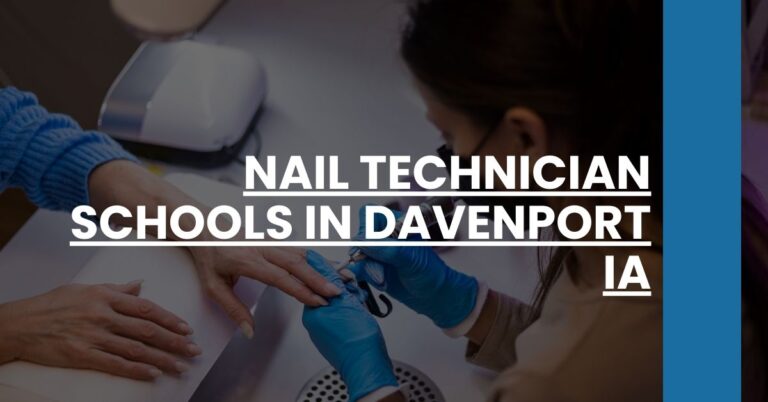 Nail Technician Schools in Davenport IA Feature Image