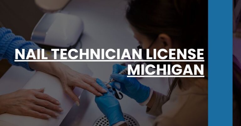 Nail Technician License Michigan Feature Image