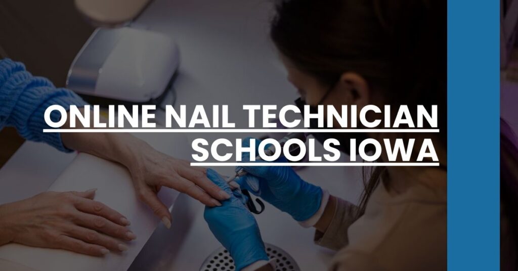 Online Nail Technician Schools Iowa Feature Image